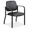 Officesource OS Big & Tall Collection Guest Chair with Arms and Black Frame 59053FPABK - alternate 1